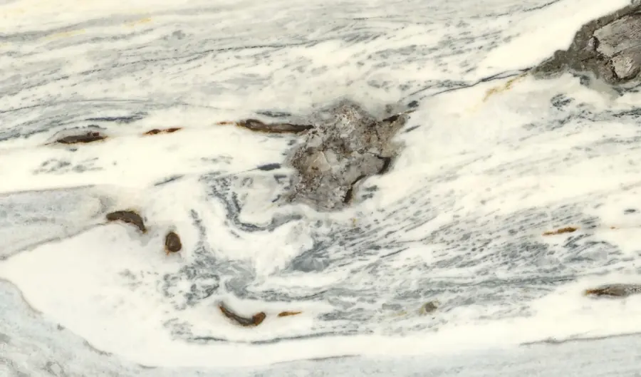 Мрамор Calacatta Wave White